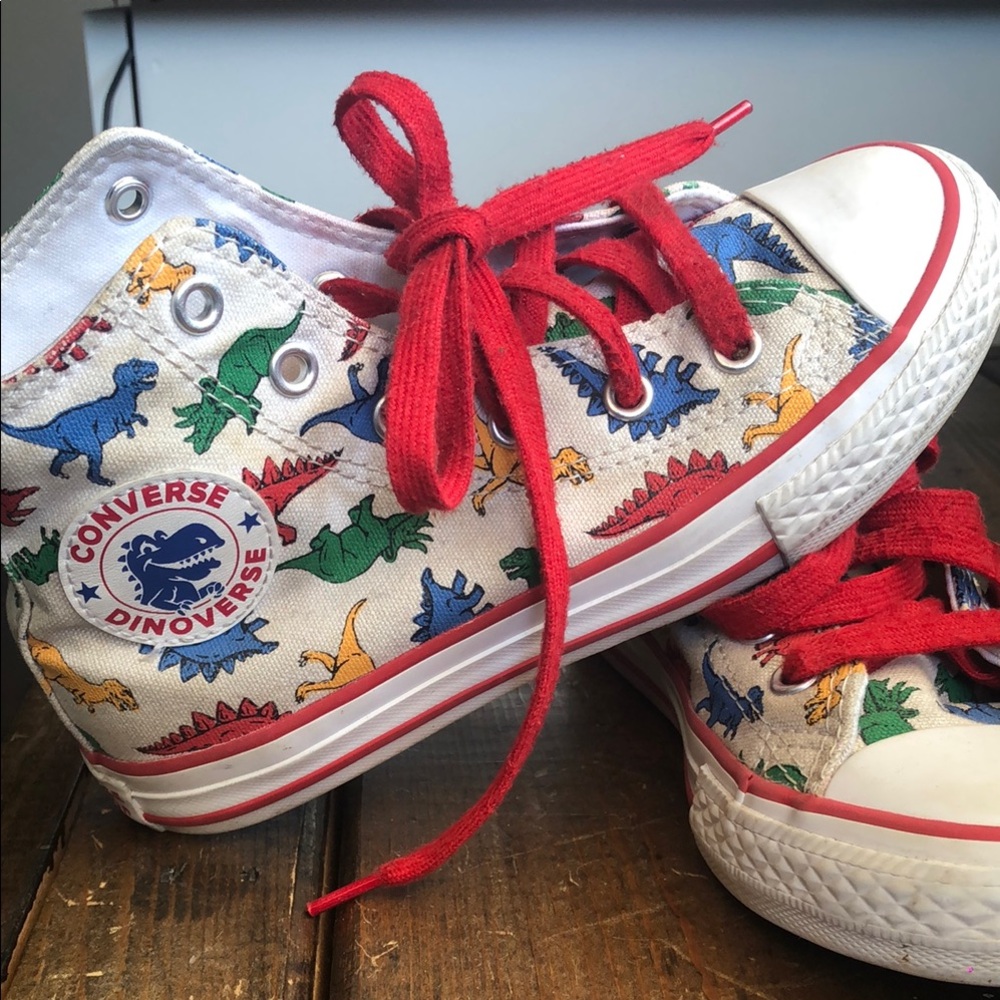 Chuck Taylor All Star Dino Party Easy On high top sz 13